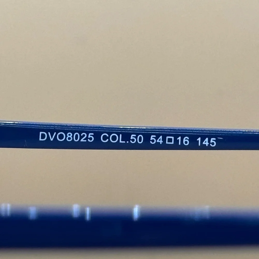 Di Valdi DV08025 Blue Tortoise Cat Eye Eyeglass Frames Handmade 54-16-145 NWOT